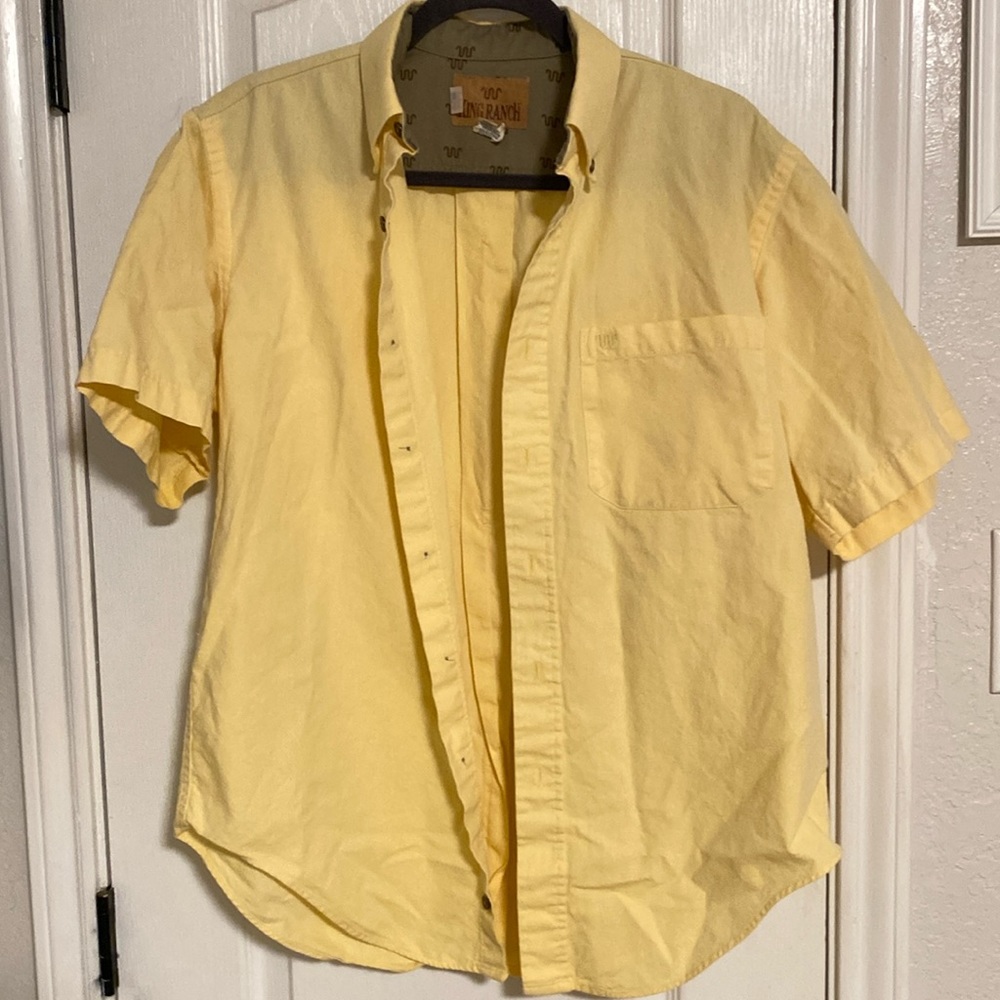 Men’s King Ranch button up S/S shirt